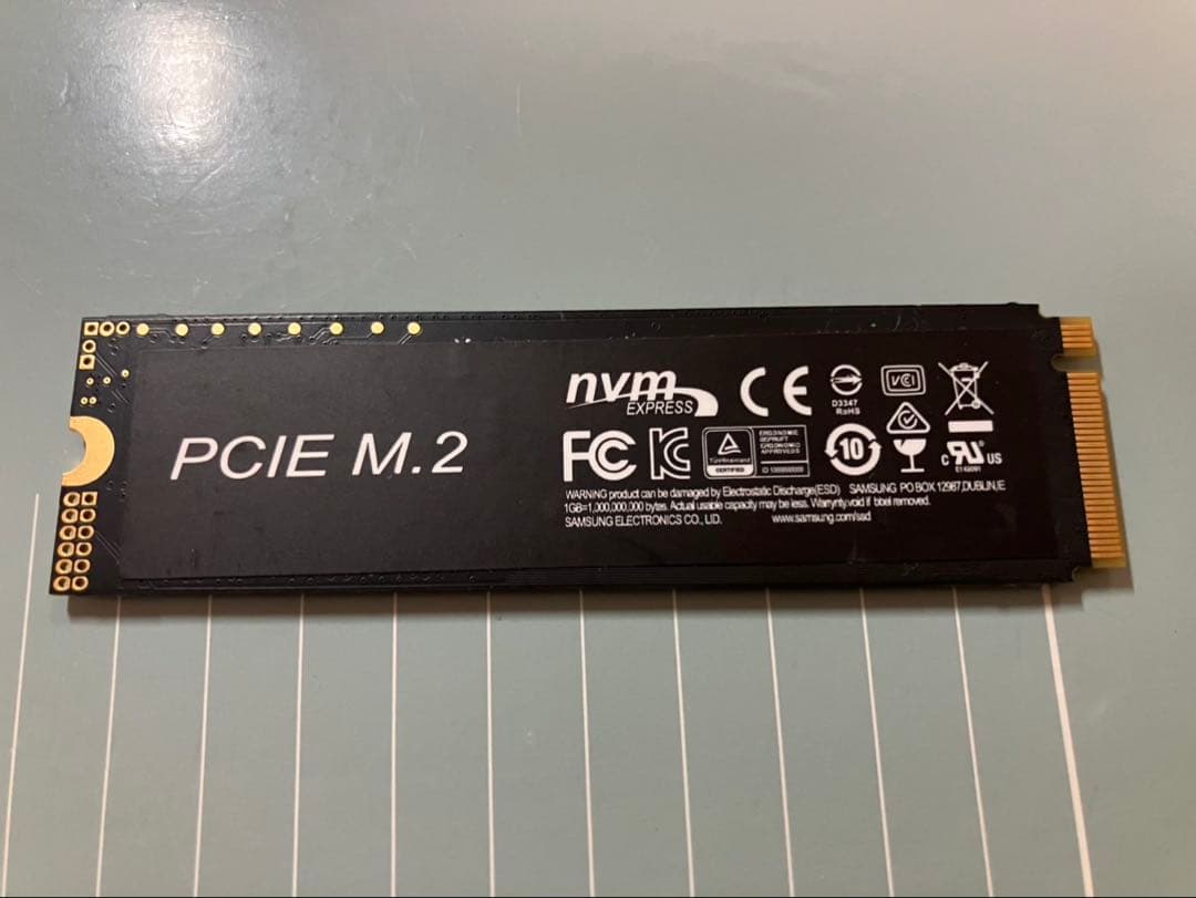 PCIE M.2 NVMe SSD 4TB【ジャンク】