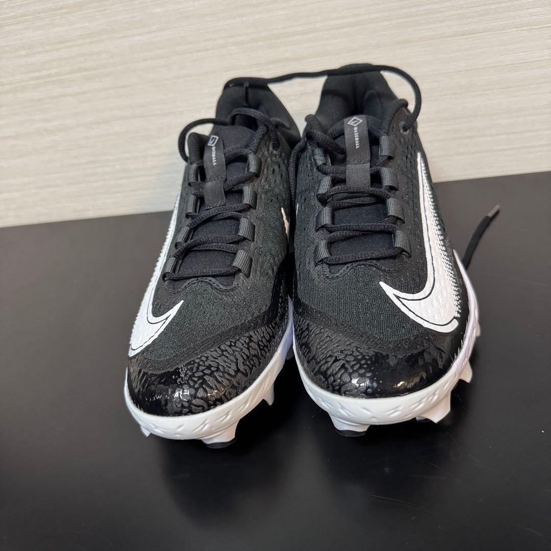 Alpha Huarache Elite 野球 ポイントスパイク ブラック 黒