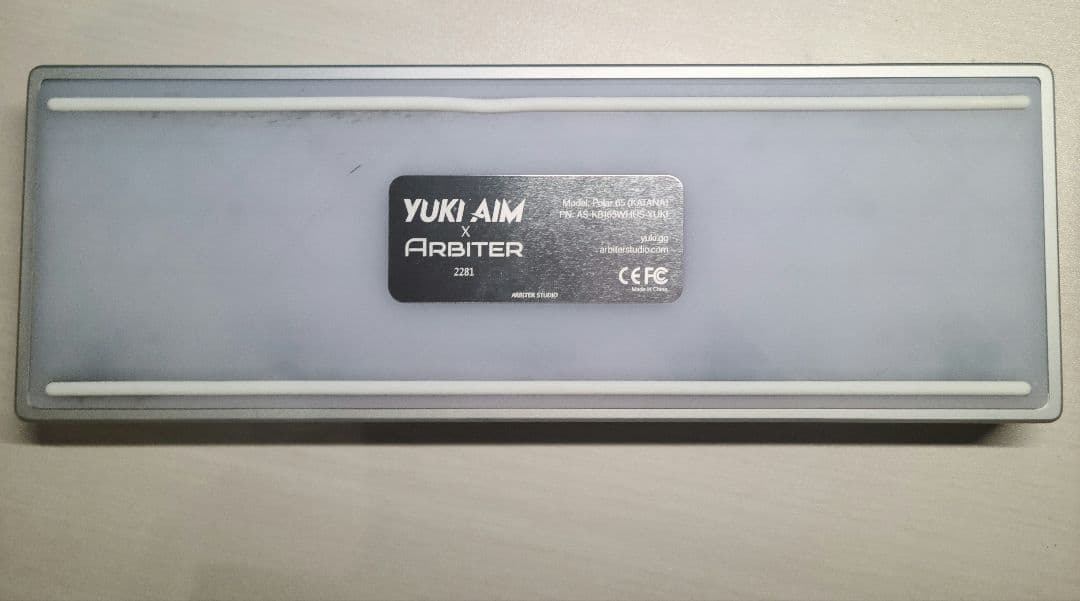 YUKI AIM POLAR 65 キーボード 本体