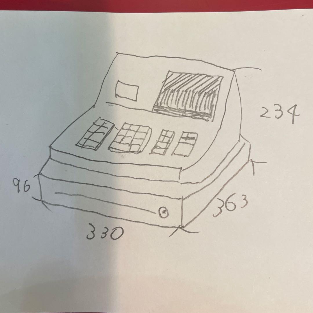 SHARP レジスターER-A123シャープ