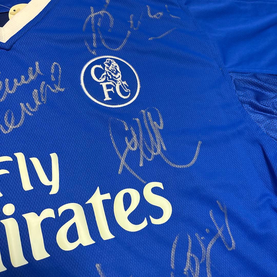 チェルシー2003-04サイン入りユニホーム モウリーニョ就任初年度