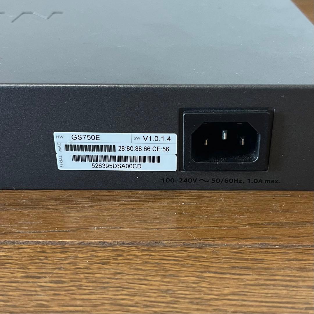 NETGEAR ProSAFEGS750E ギガ48ポート