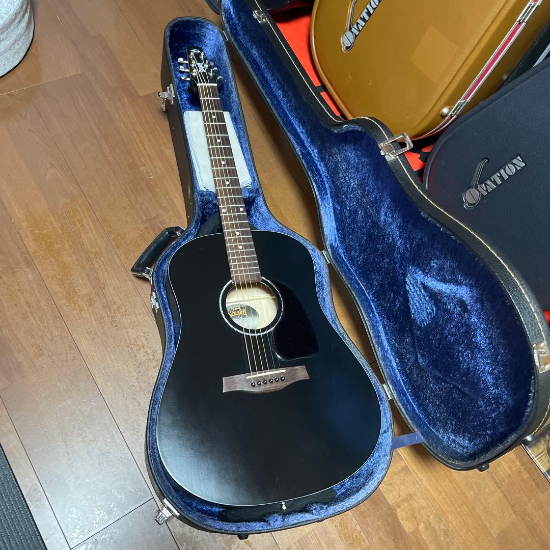 s*j様 アコースティックギター　シーガルS6クラッシック　ブラック　エレアコ