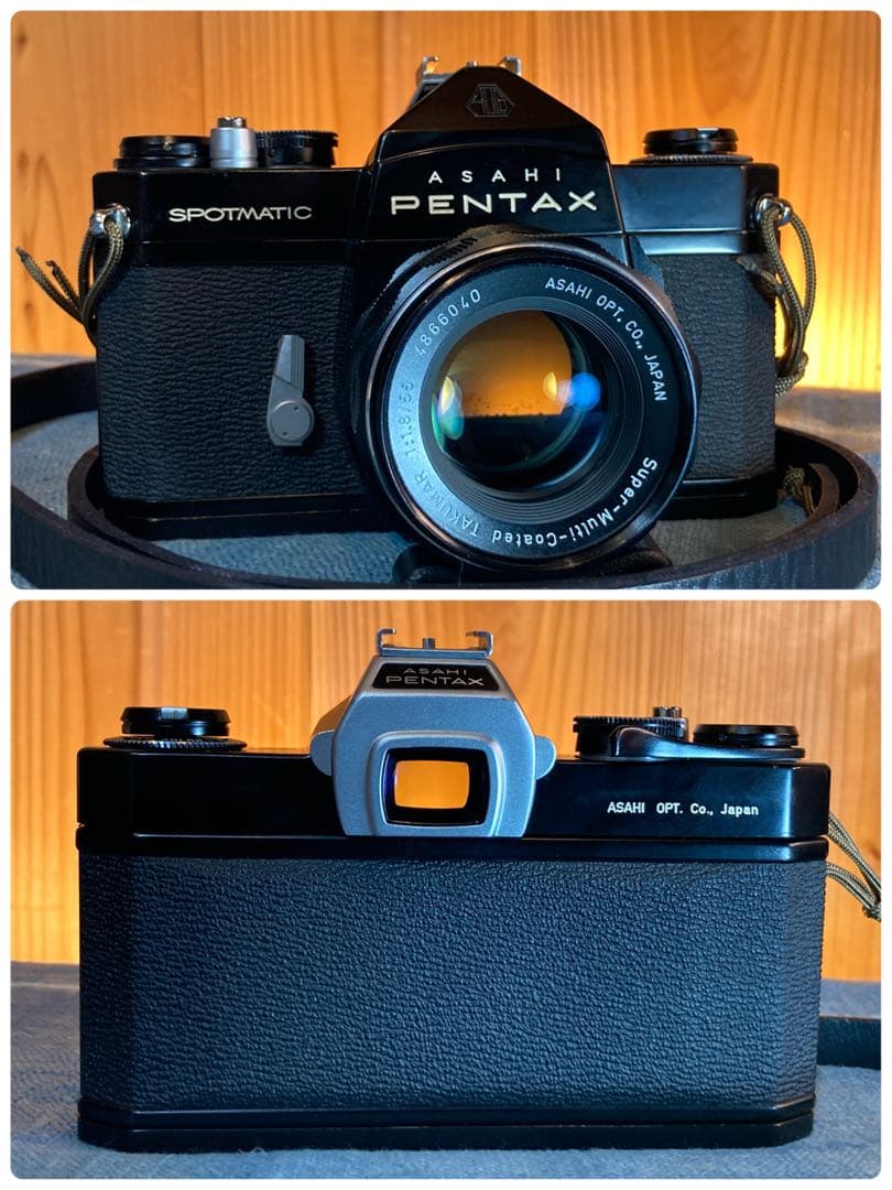 pentax sp 黒　フルセット★完動品＊美品＊初期保証付！★作例多数