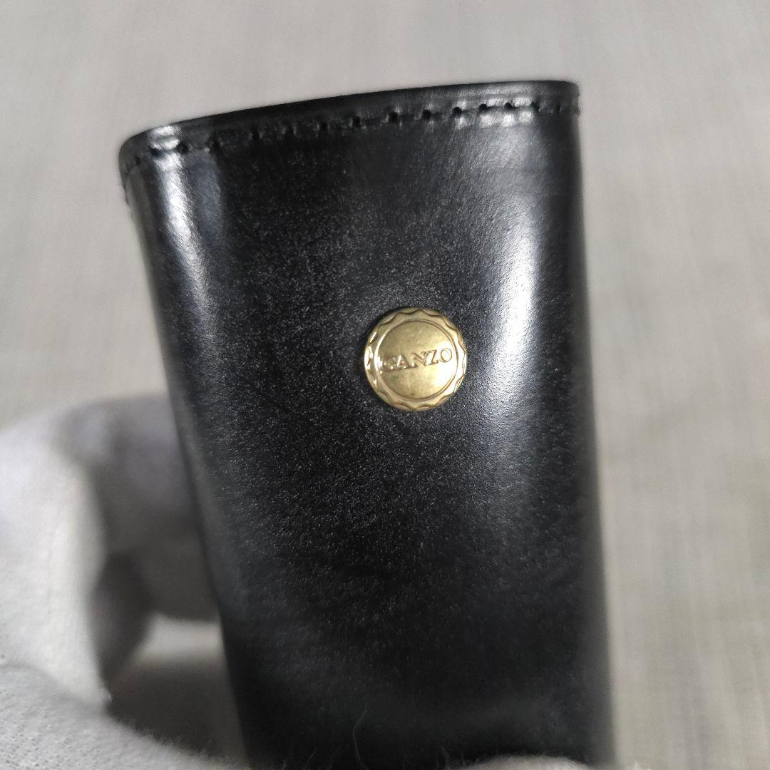未使用　希少　ガンゾ　ganzo　ブライドルレザー　立体　キーケース