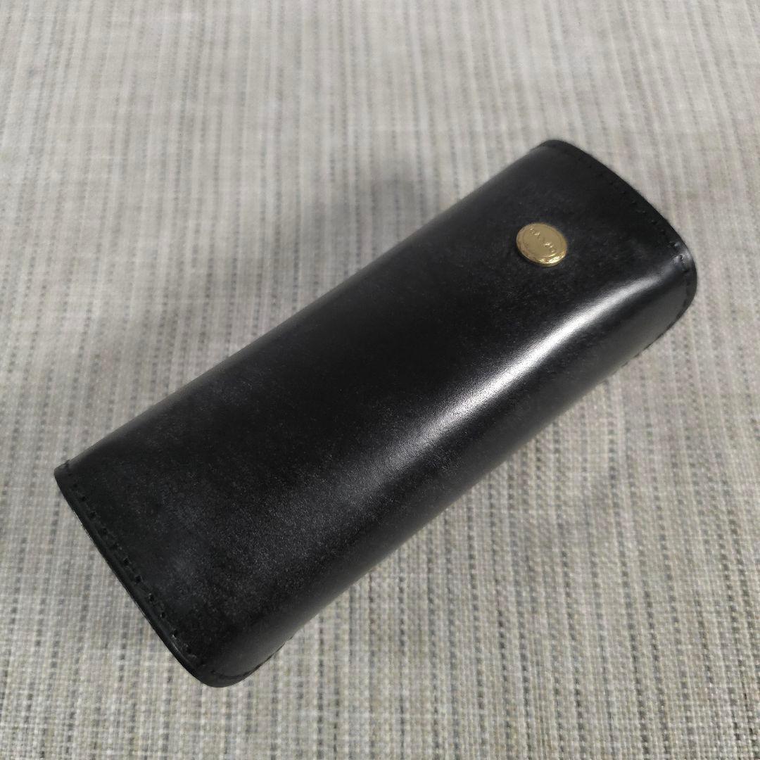 未使用　希少　ガンゾ　ganzo　ブライドルレザー　立体　キーケース