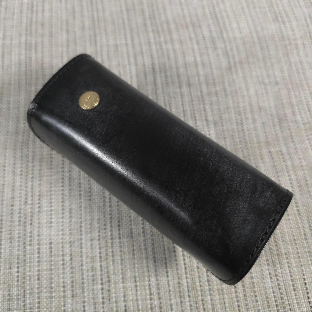 未使用　希少　ガンゾ　ganzo　ブライドルレザー　立体　キーケース