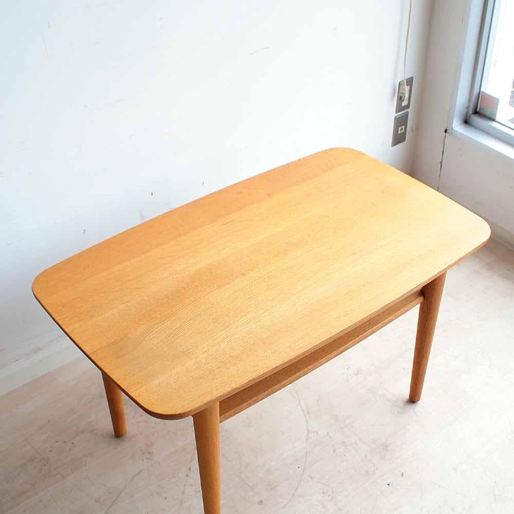 飛騨産業 キツツキ 「尽」 オーク材 テーブル 定価13万 ZR24416