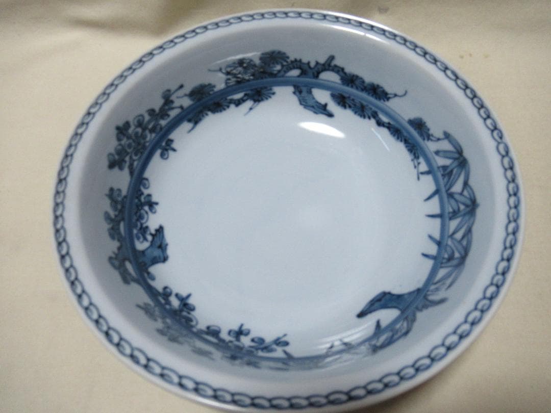 有田焼　源右衛門窯　三組鉢（大、中　小）