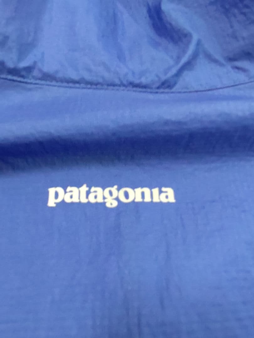 【美中古】パタゴニア　フーディニジャケット　バイキングブルー　メンズM