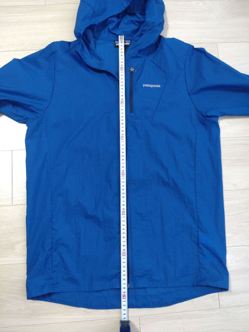 【美中古】パタゴニア　フーディニジャケット　バイキングブルー　メンズM
