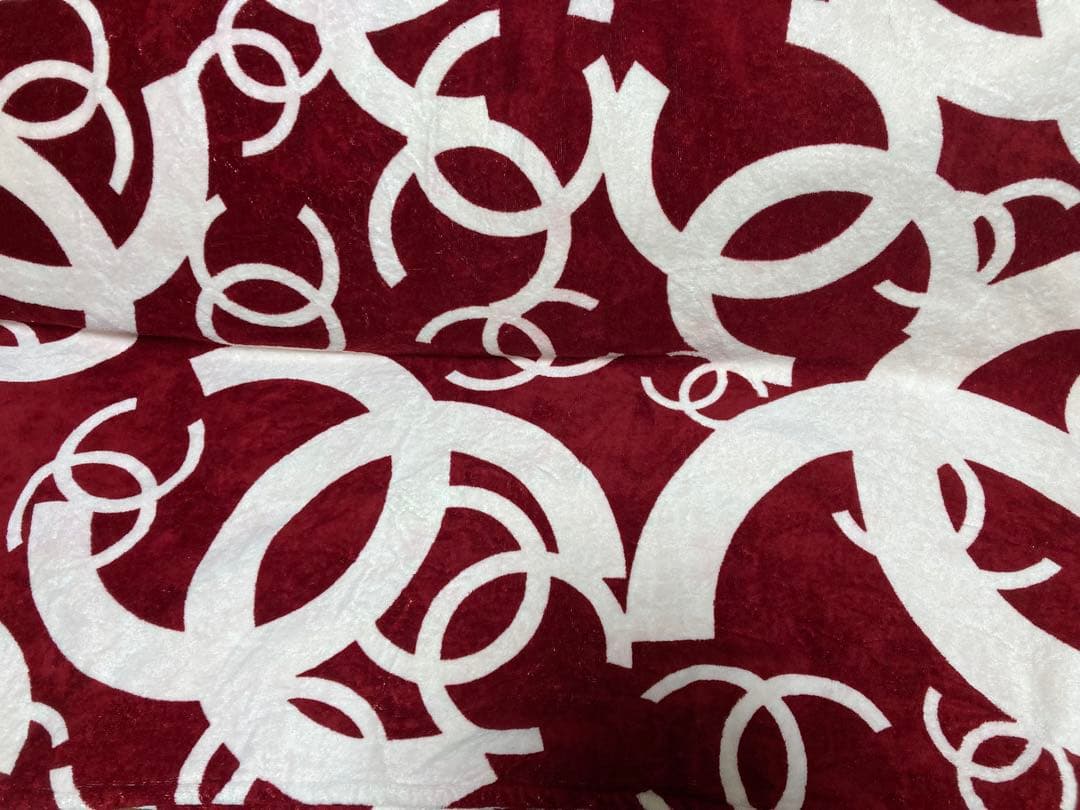 CHANEL ブランケット　大判タオル　126㎝×170㎝　レア　シャネル