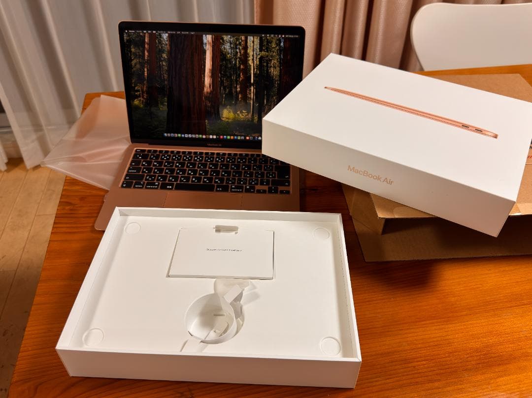 【美品】M1 MacBook Air 16GB 512GB 箱付き