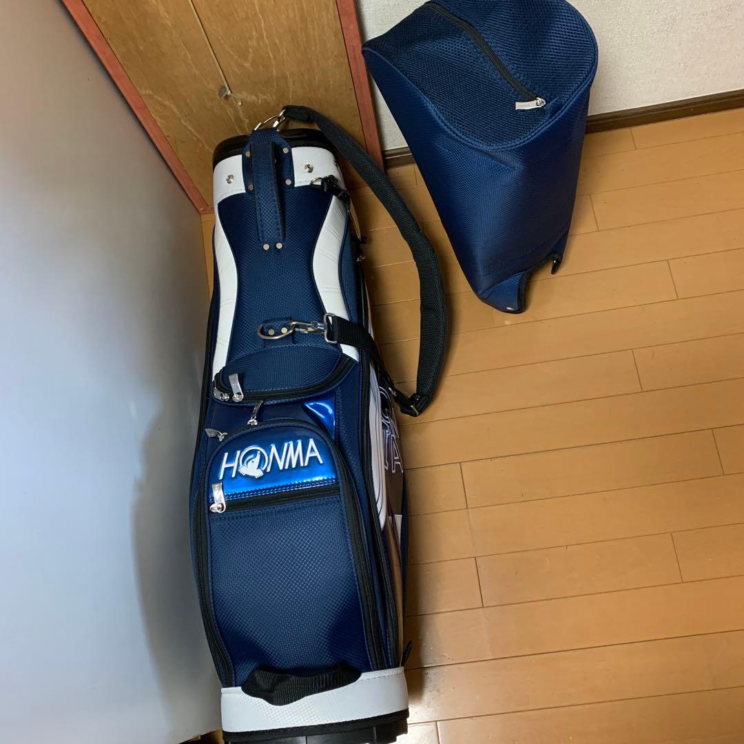HONMA ネイビー キャディバック 送料無料
