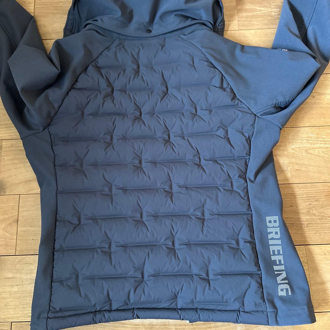 BRIEFING レディース　ダウン　Lサイズ　グレー