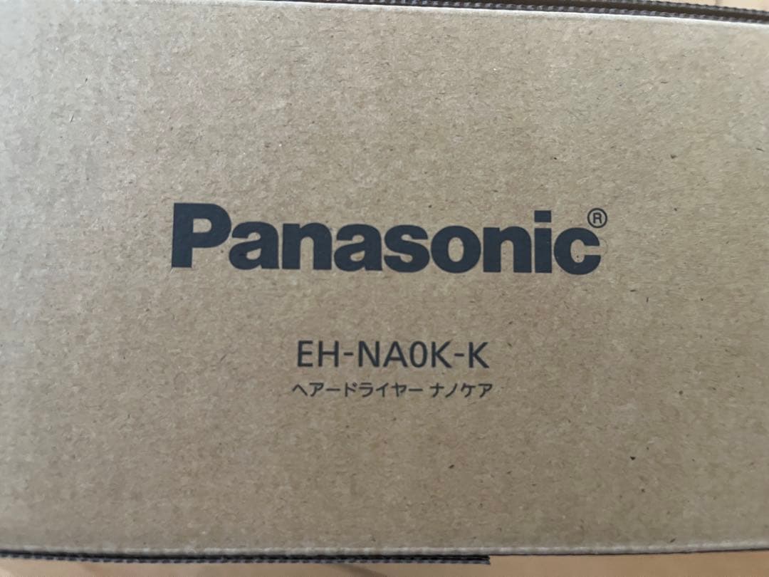 【新品】Panasonicナノケア EH-NA0K-K