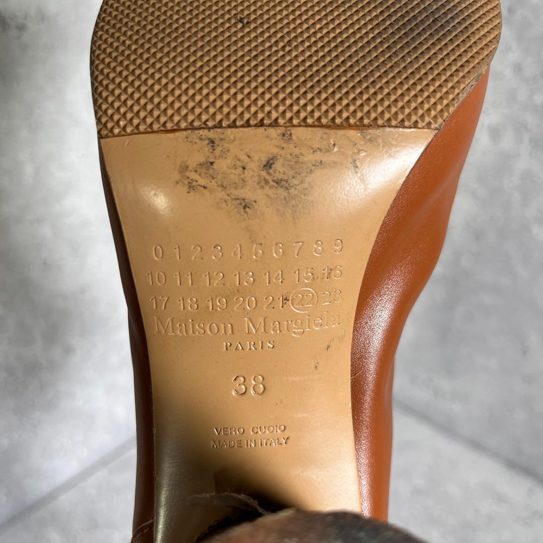 Maison Margiela Tabi boots 38 ブラウン　タビブーツ