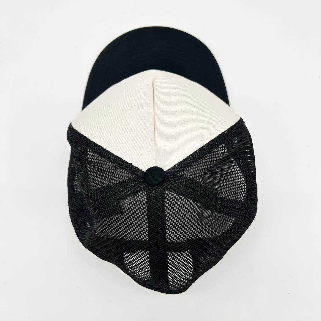 美品 stussy big4 メッシュキャップ 4都市 ブラック ホワイト