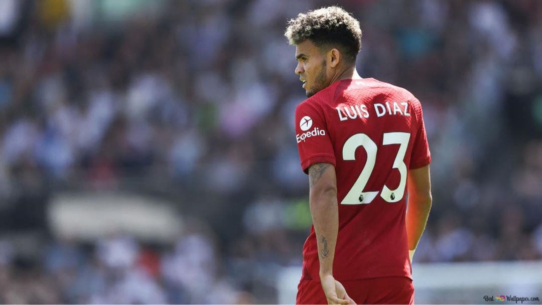 【正規品】リバプール ルイス・ディアス 23番 CL仕様