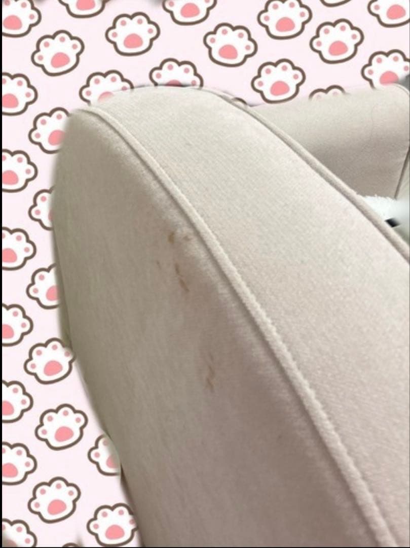 ピンク 2Pソファ フリル付き 引き取り限定