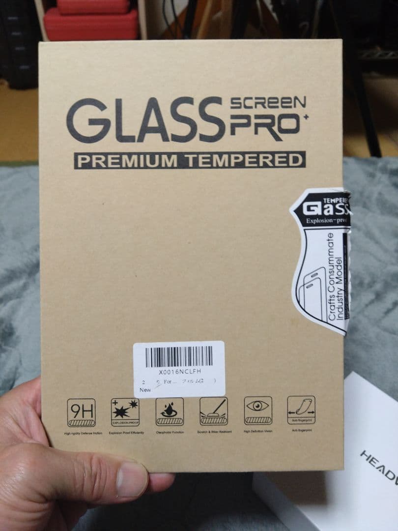 8インチ head wolf fpad5 pro ガラスフィルム(新品)付き