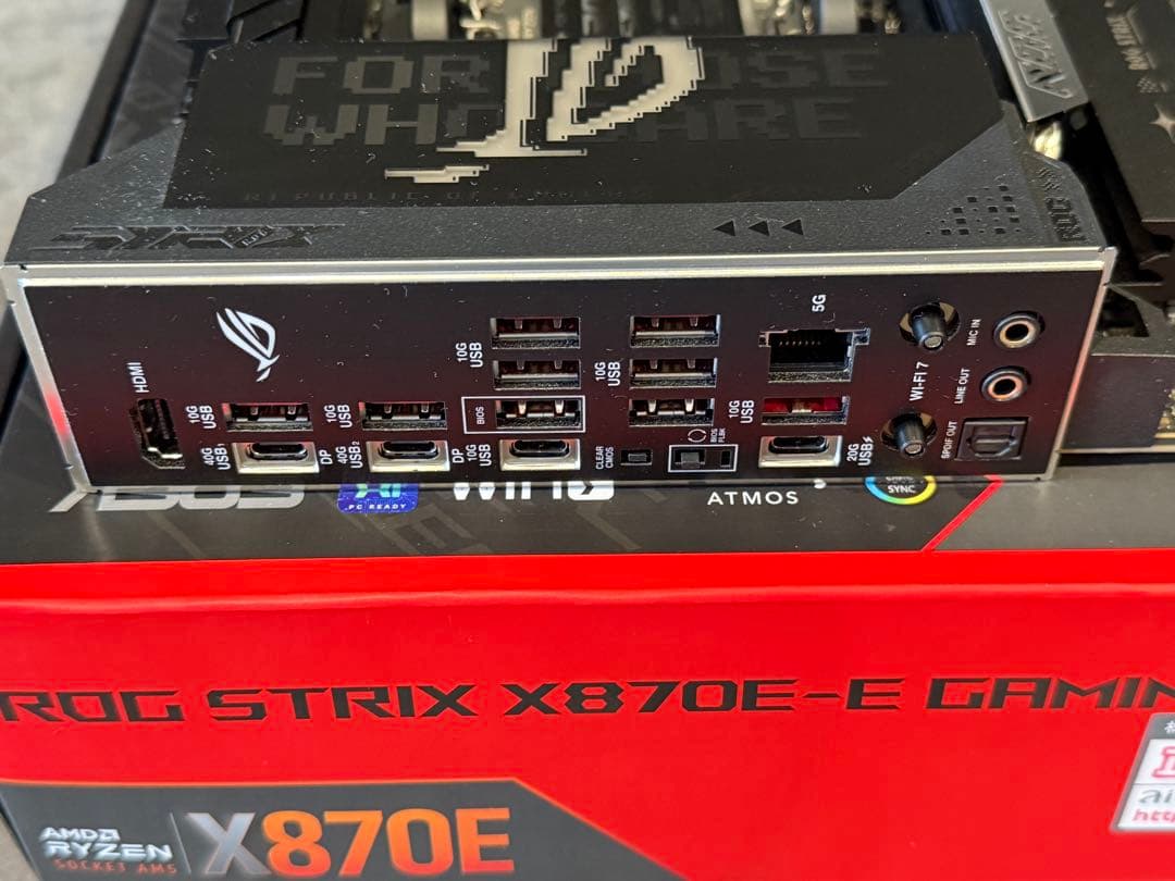 マザーボード Why ASUS ROG STRIX X870E-E GAMING WIF