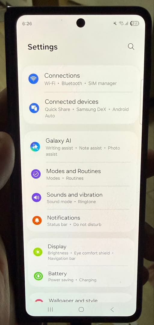 (美品) Samsung Z Fold 5 256gb Black