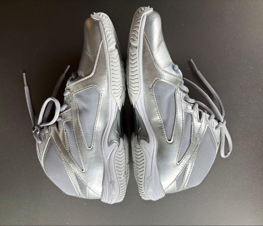 Mizuno ウェーブダイバース　LG4 シルバー　24.0cm