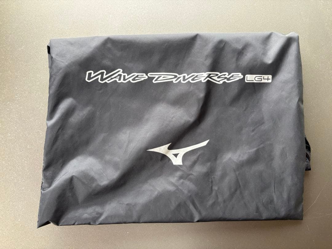 Mizuno ウェーブダイバース　LG4 シルバー　24.0cm