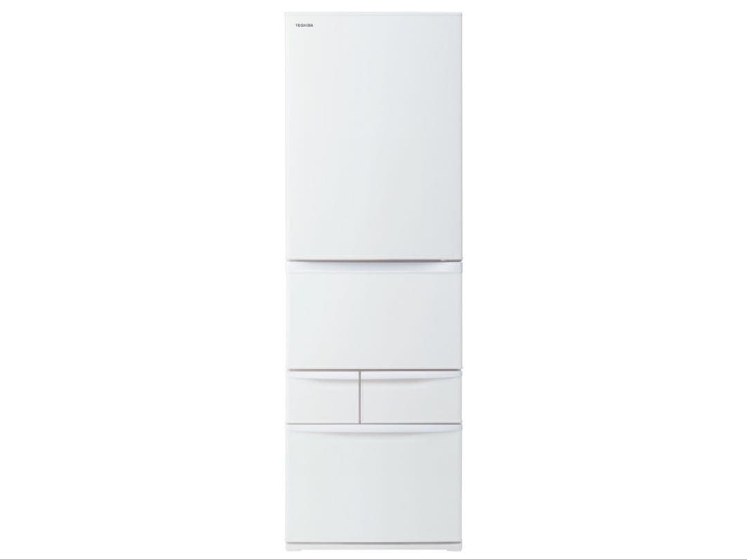 東芝 ノンフロン冷凍冷蔵庫 GR-V41GH(WU) 411L 2023年 鞄