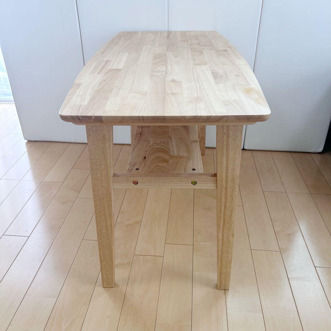 大川家具 天然木　サプリ センターテーブル　1000 ウレタン樹脂塗装　高600