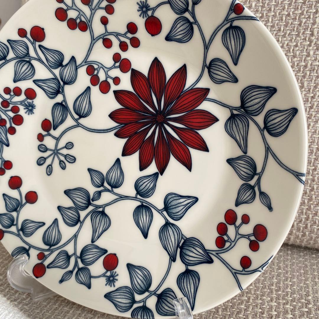 アラビア　ルノ　フロストベリー　オーバルプレート