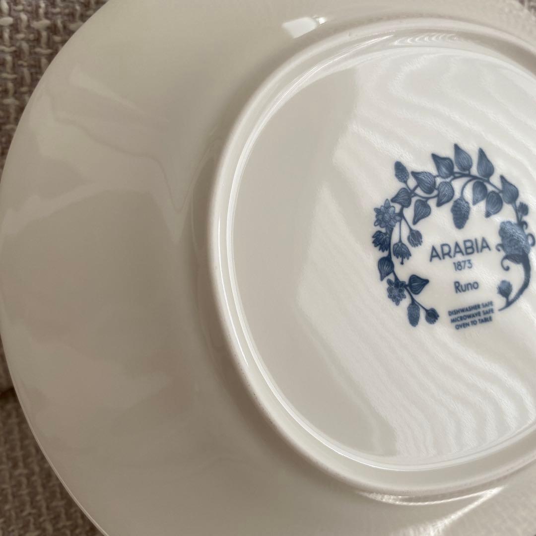アラビア　ルノ　フロストベリー　オーバルプレート