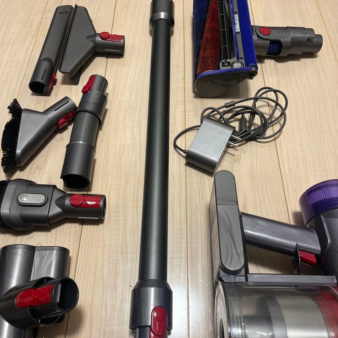 ⑦ すぐ使える！動作品！dysonダイソンコードレスクリーナー純正SV10K