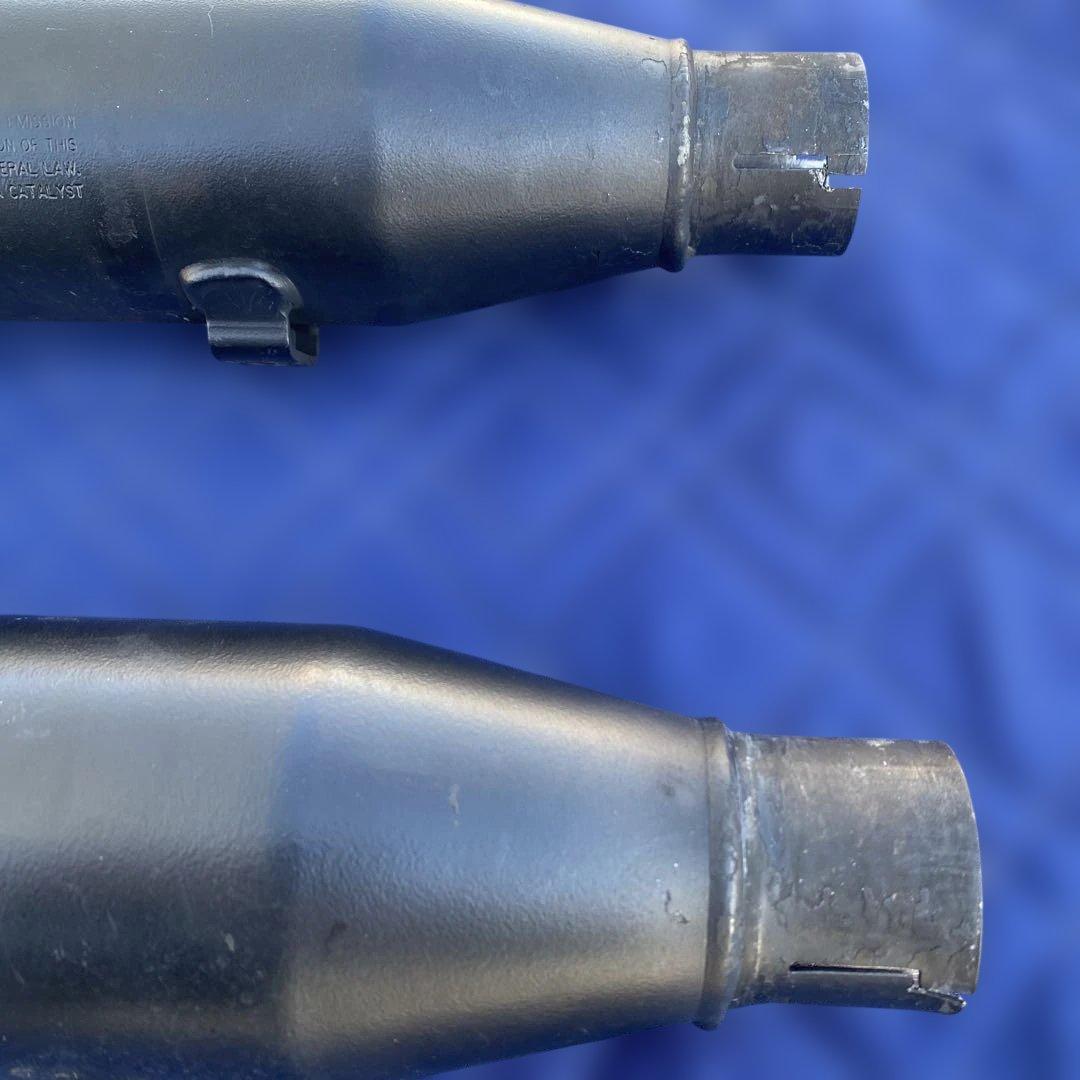 ハーレー スポーツスター 北米 マフラー 12mm パンチアウト