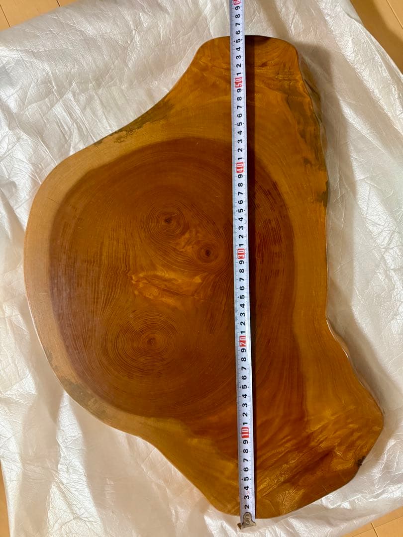 天然木 一枚板 花台 生花用 無垢材 約50cm 厚み3.5cm