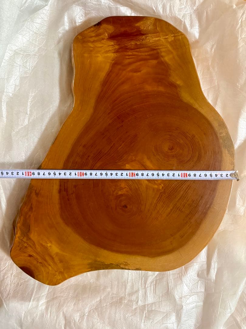 天然木 一枚板 花台 生花用 無垢材 約50cm 厚み3.5cm