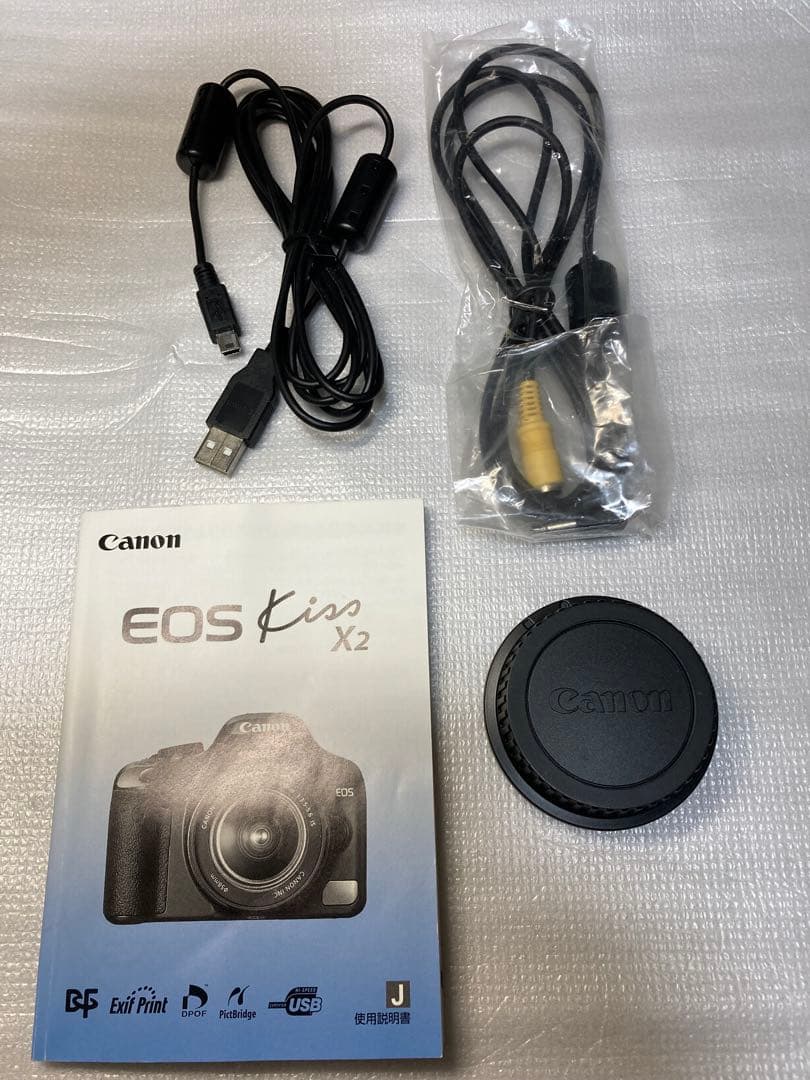（美品）Canon EOS Kiss X2 デジタル一眼（セミハードケース付）