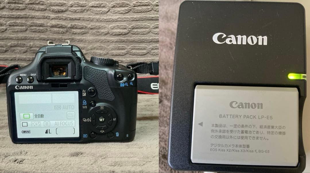 （美品）Canon EOS Kiss X2 デジタル一眼（セミハードケース付）