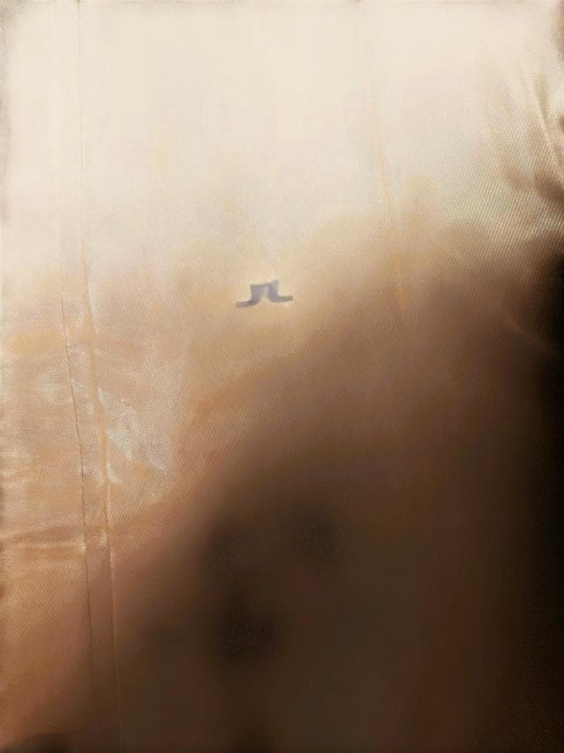 【新品未使用】J.LINDEBERG ベージュGOLDカラー ジャケット（XL)