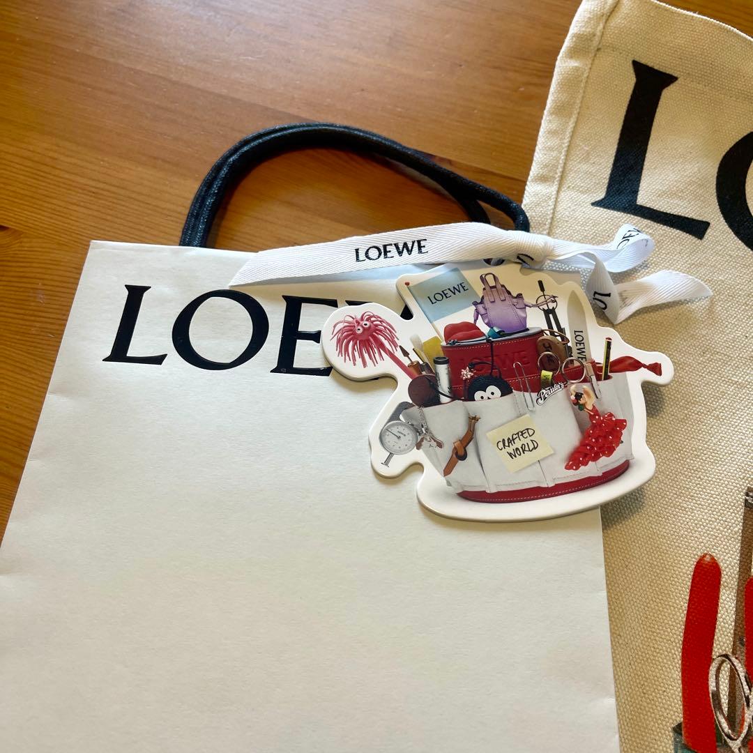 【非売品】ロエベ展　ノベルティ　トートバッグ　ジブリ　青