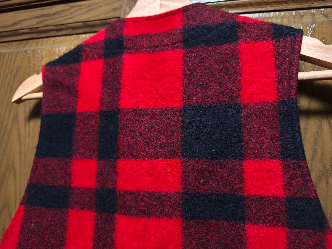 FILSON バッファローチェック　マッキーノベスト　サイズ38 М