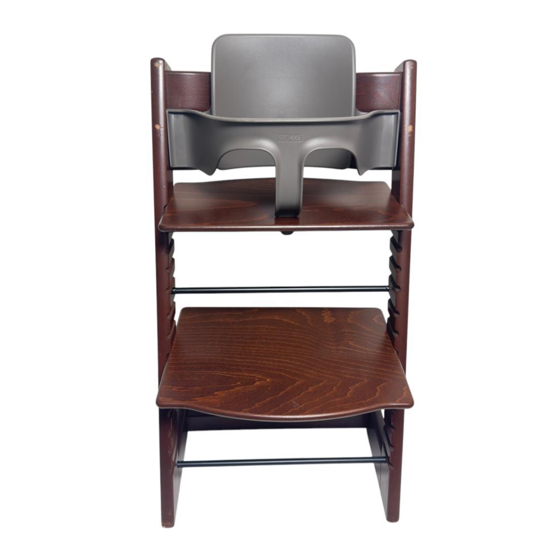 STOKKE ストッケ トリップ トラップウォールナット NO.4　ベビーセット