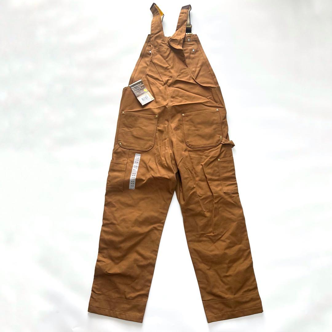【札付き未使用品】カーハート　ダックビブオーバーオール　アメリカ製　34×30