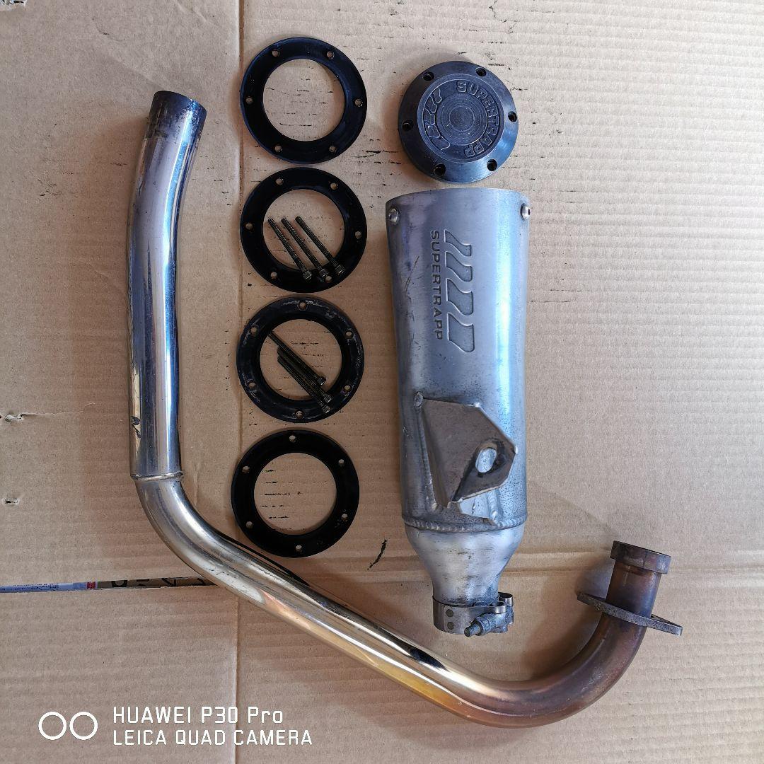 TW200　スーパートラップマフラー