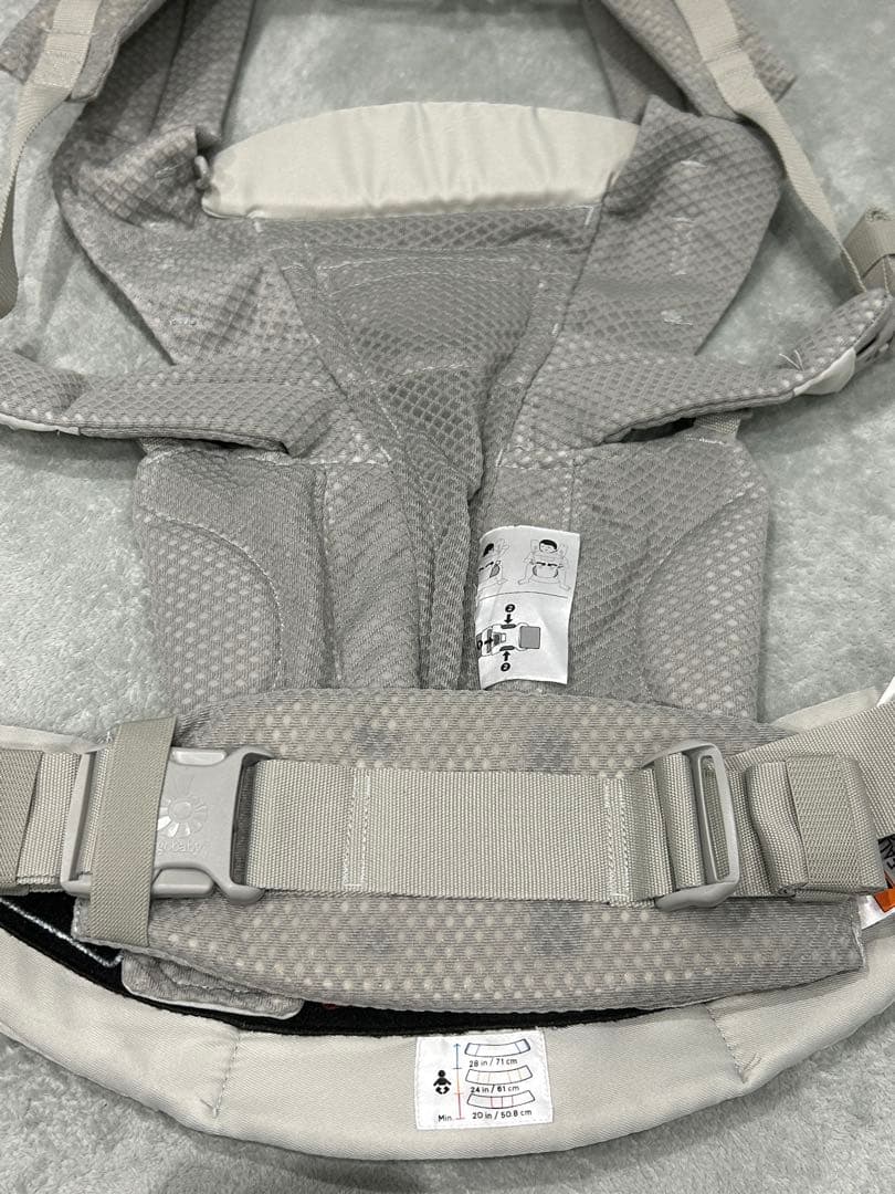 エルゴベビー OMNI BREEZE パールグレー ※並行輸入品／購入証明なし