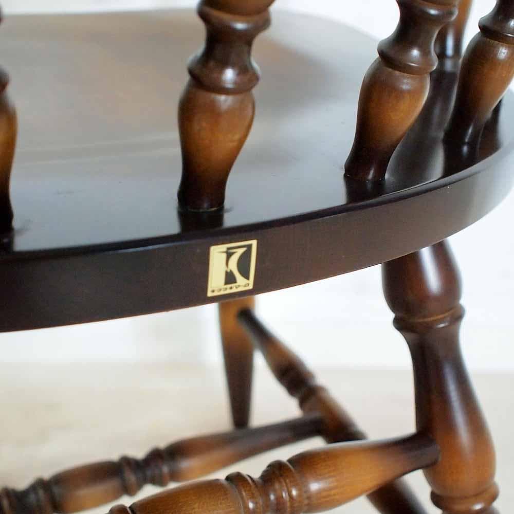 飛騨産業 キツツキ 穂高 キャプテンチェア D アームチェア ZR24383