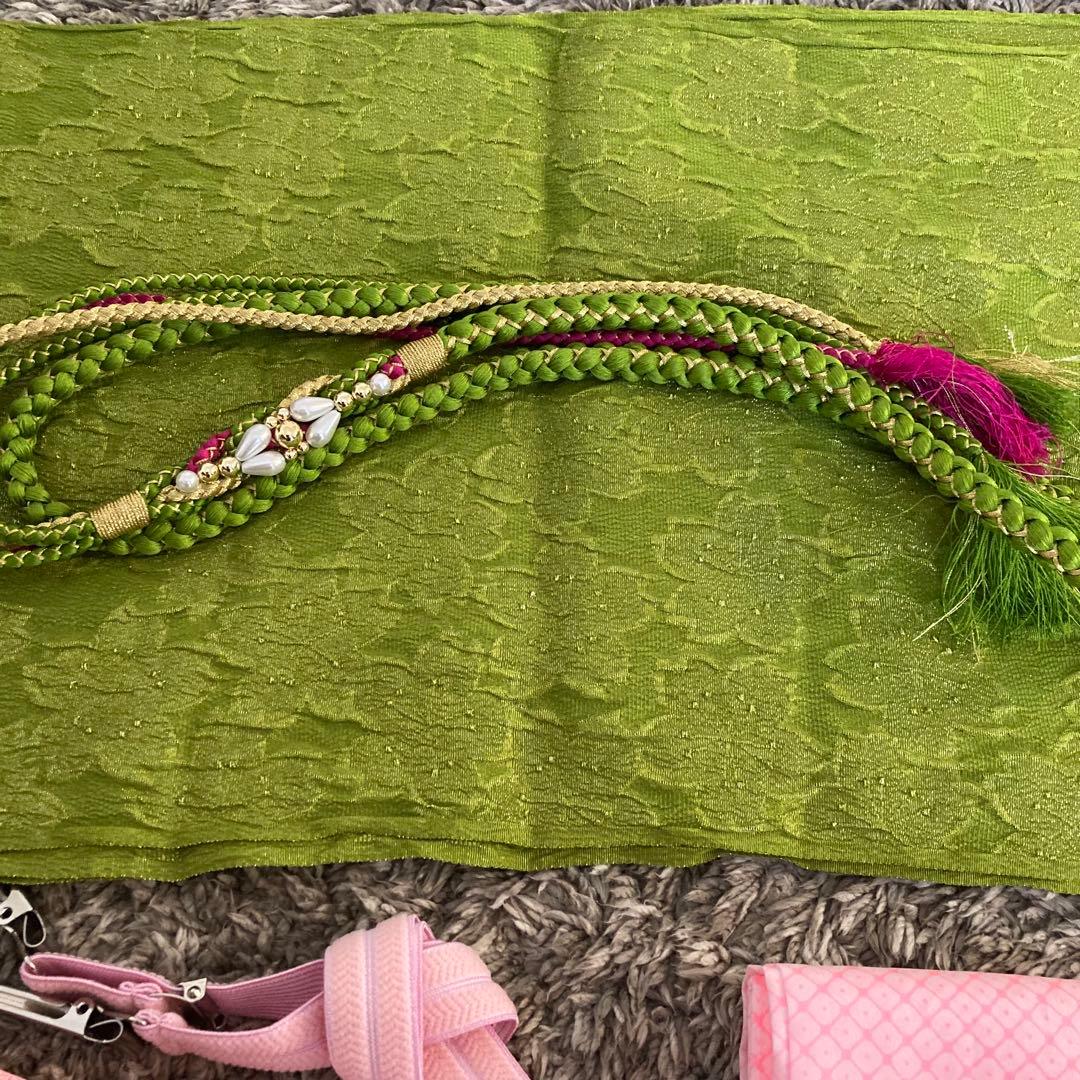 正絹♡振袖フルセット　淡いピンク　成人式