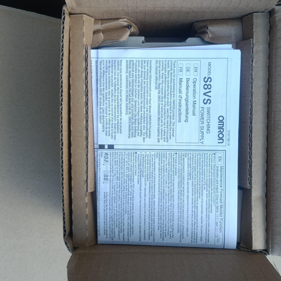 新品 スイッチングパワーサプライ S8VS 電源供給 オムロン パワーサプライ