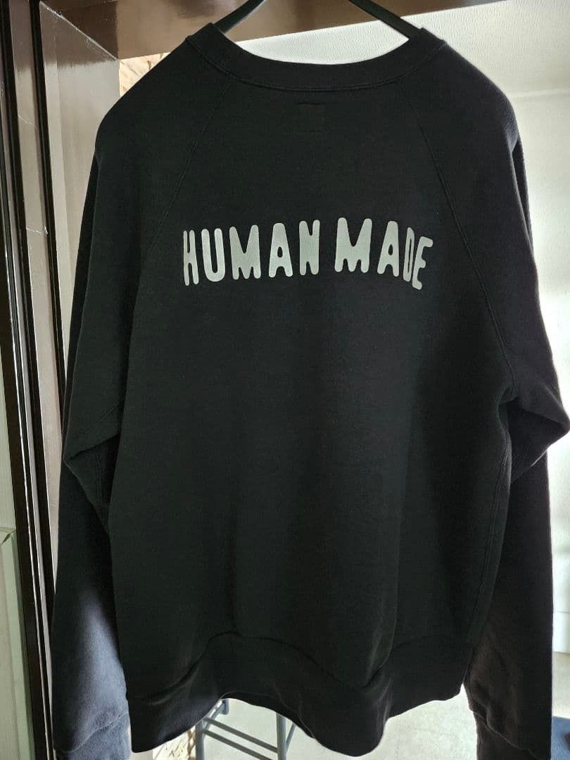 HUMAN MADE ブラックトレーナー